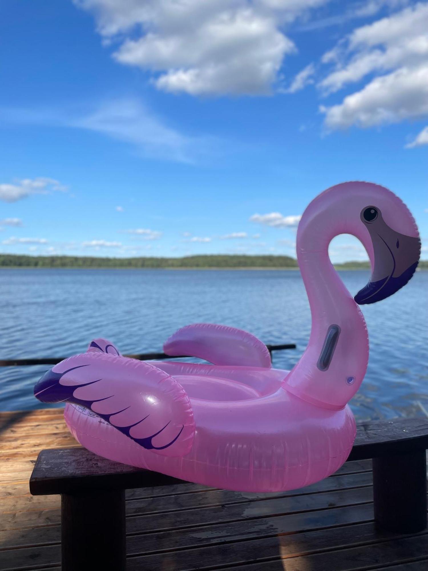 Dom Nad Jeziorem Mazury Pomost Segment 2 Gizycko Bagian luar foto